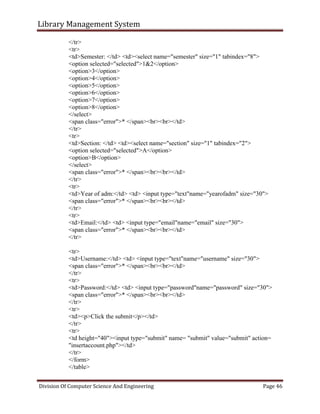 Library Control Format Library management system | PDF