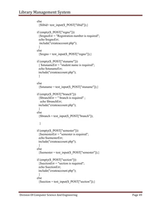 Library management system | PDF