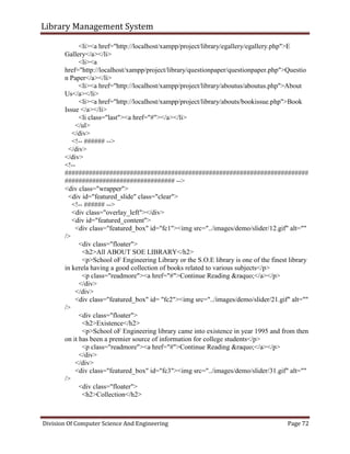 Library management system | PDF