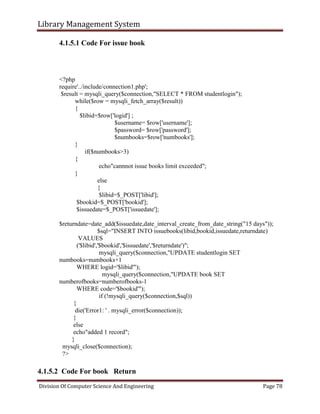 Library management system | PDF