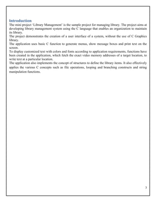 Library management system | PDF