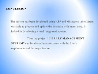 Librarymanagementsystem | PPT