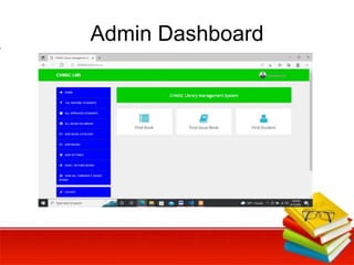 Admin Dashboard
 