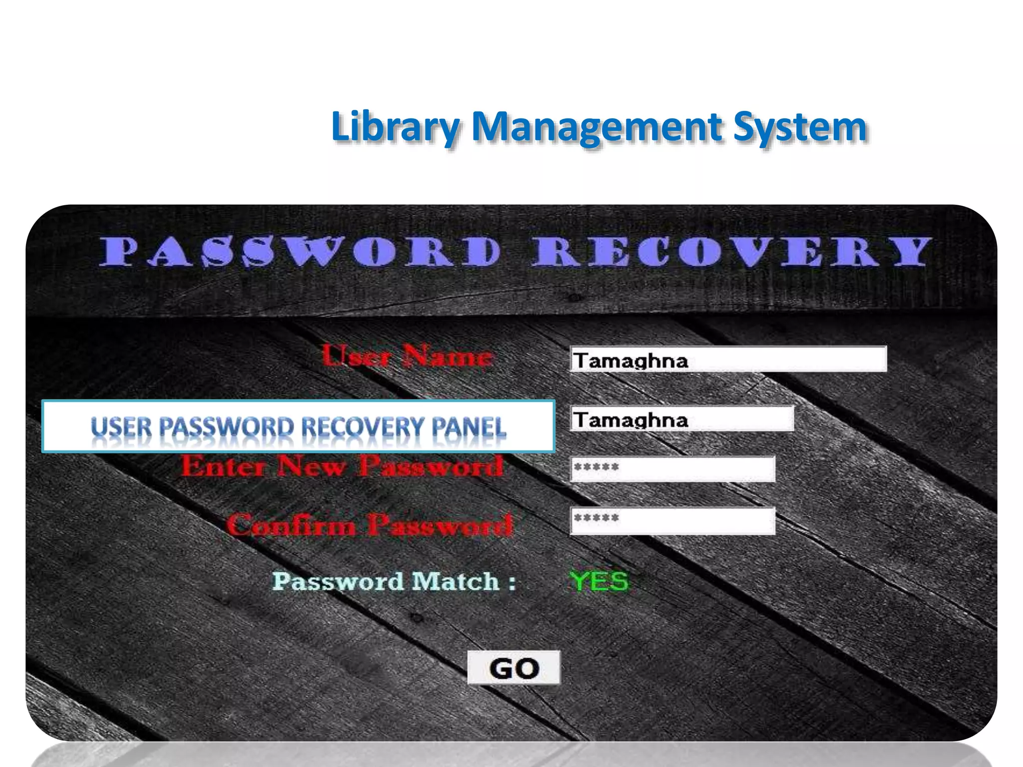 Library Management System
 