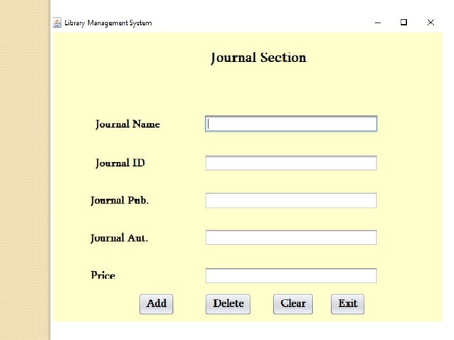 Library management system using java technology | PPTX