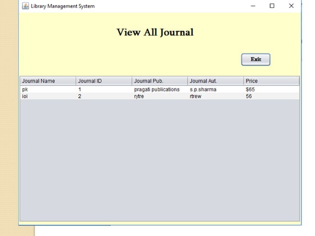 Library management system using java technology | PPTX