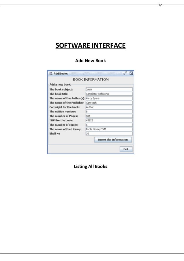 Online trading system project documentation