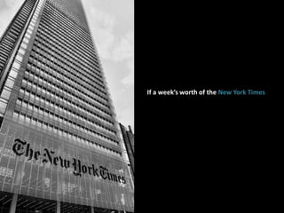 If a week’s worth of the New York Times<br />