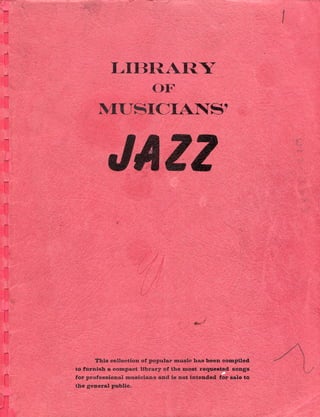 Library of musician's jazz 
