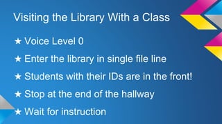 Library Orientation | PPTX