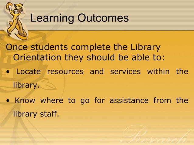 Library orientation | PPTX | Secondary Education | Education