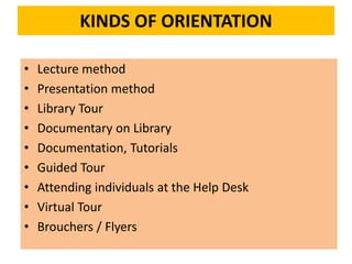 Library Orientation by dr.c.velmurugan 2019 | PPT