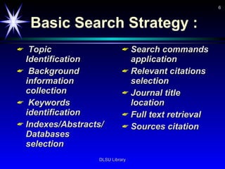 Library Orientation Revised | PPT