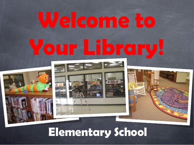library orientation power point orientation presentation ppt