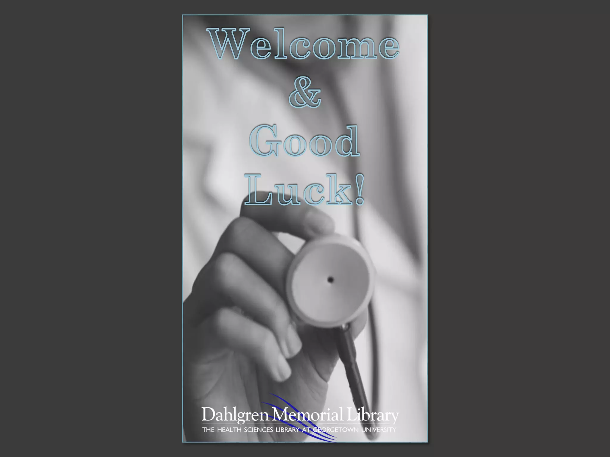 Library Orientation School of Medicine 2009