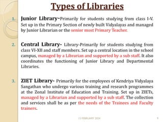 KVS: GUIDELINES FOR SCHOOL LIBRARY AND PROCEDURE MANUAL-2014 | PDF