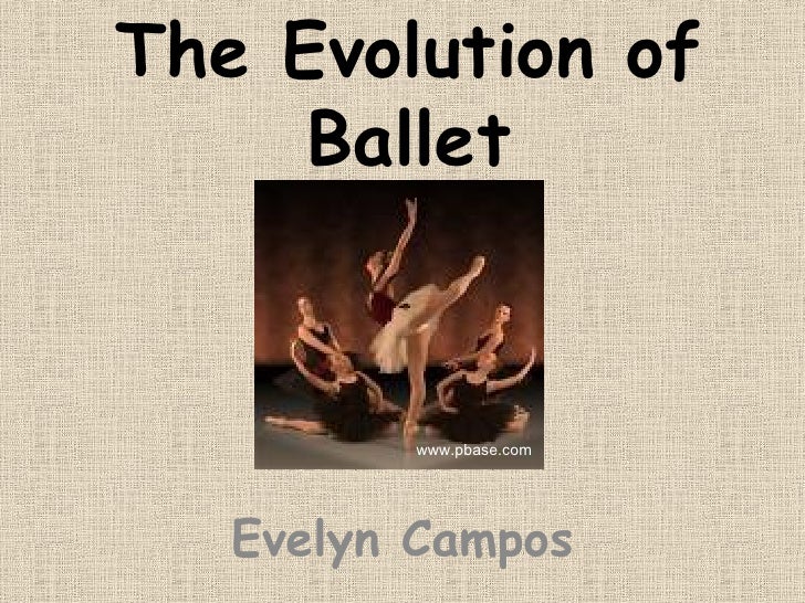 The evolution of dance
