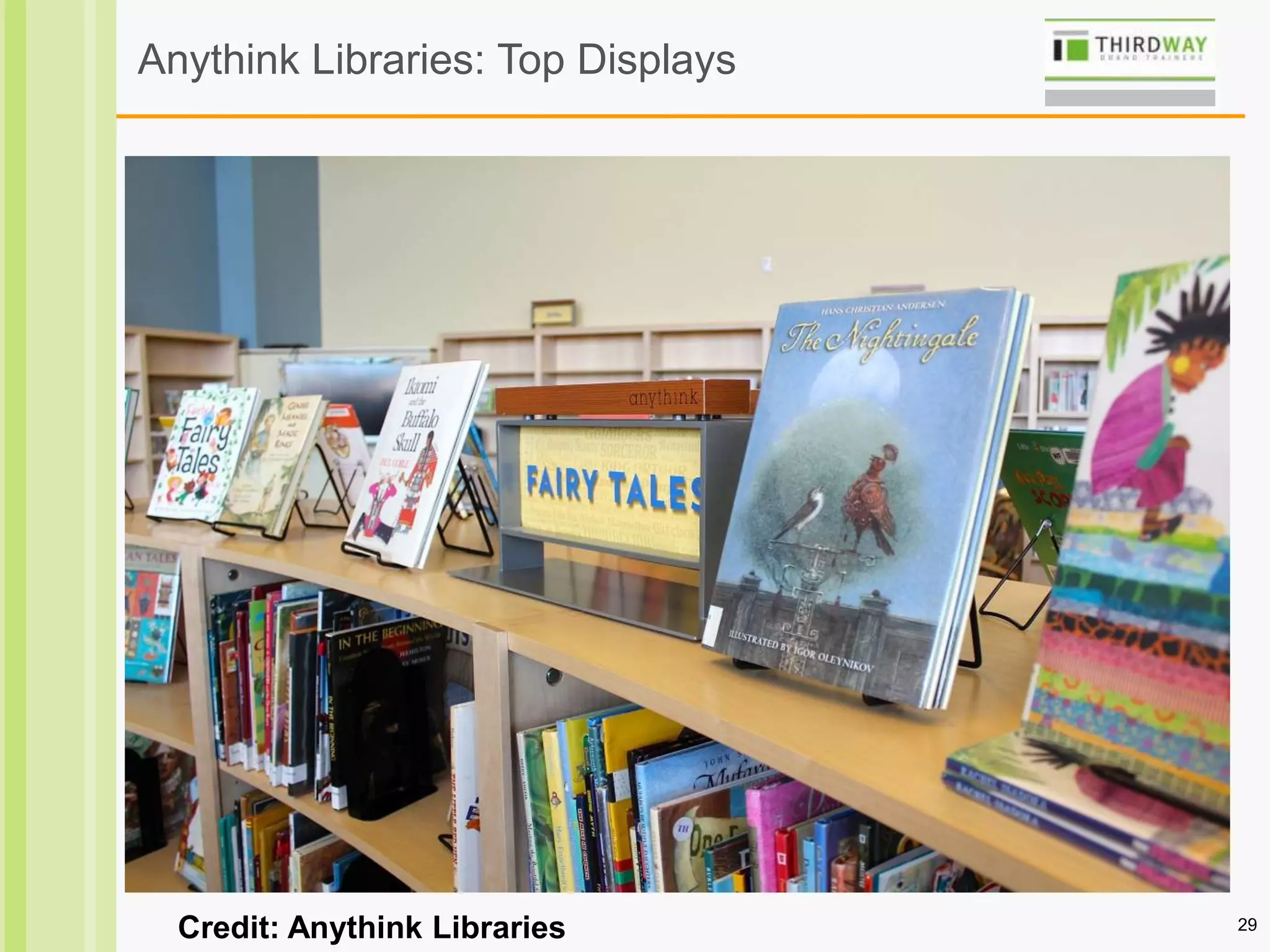 29
Anythink Libraries: Top Displays
Credit: Anythink Libraries
 