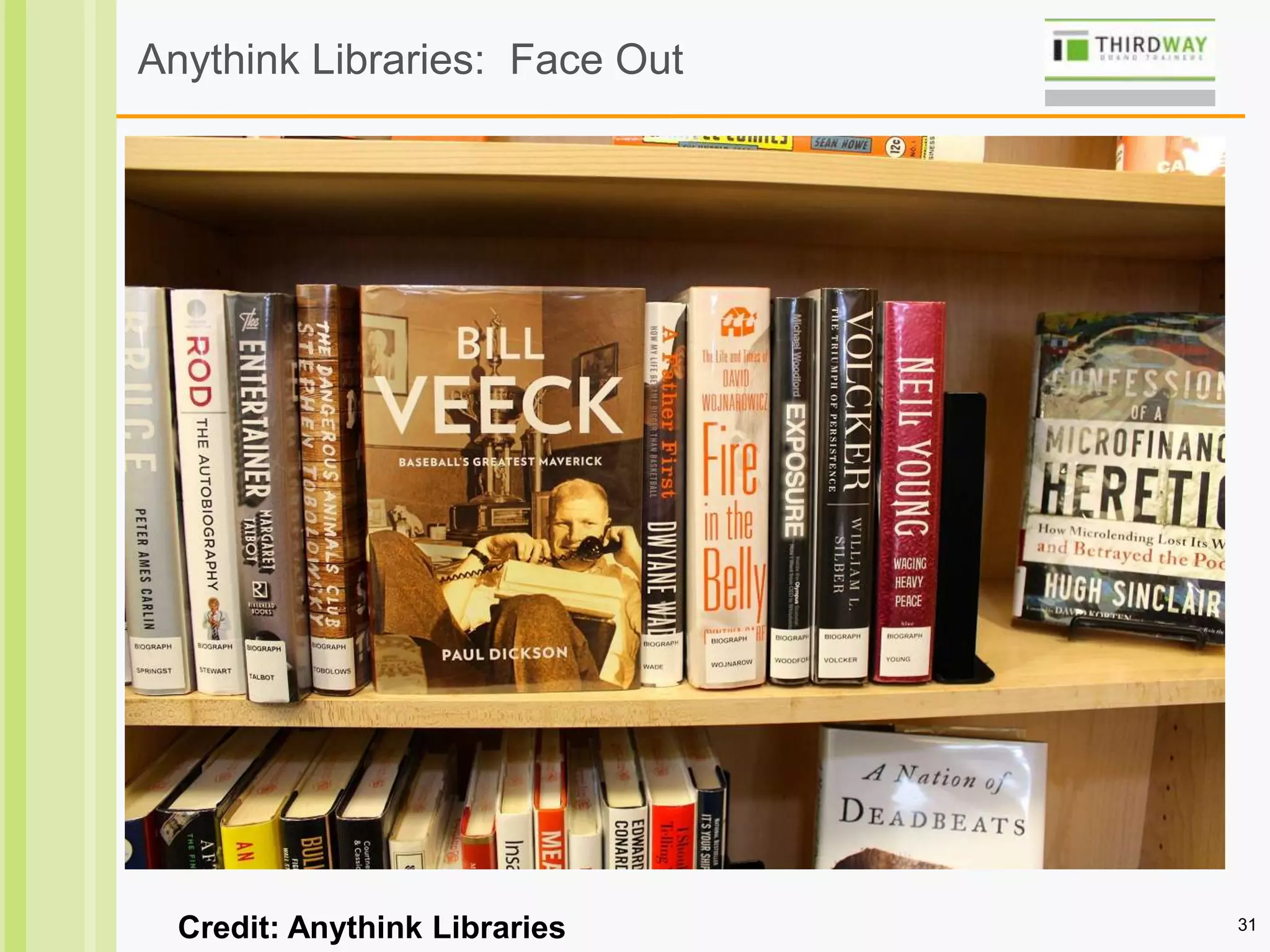 31
Anythink Libraries: Face Out
Credit: Anythink Libraries
 