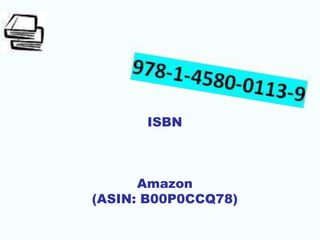 ISBN
Amazon
(ASIN: B00P0CCQ78)
 