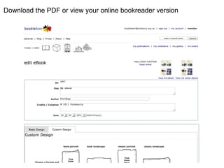 Download the PDF or view your online bookreader version
 