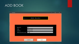 LLibrary Management System for Efficient Book Tracking, Student Records ...