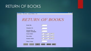 LLibrary Management System for Efficient Book Tracking, Student Records ...