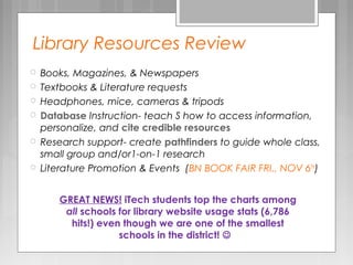 Library Research and Lit Resources 2015 | PPT