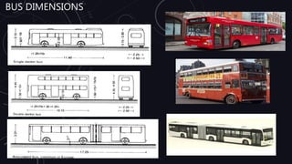 BUS DIMENSIONS
 