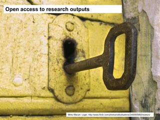 Open access to research outputsMirkoMacari. Login. http://www.flickr.com/photos/rattodisabina/2460905893/sizes/o/