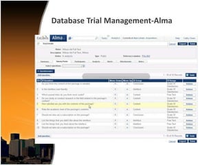 Librareis in Transition: From Integraged Library Systems to Library ...