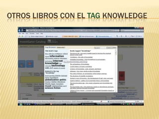 Otroslibros con el tag knowledge