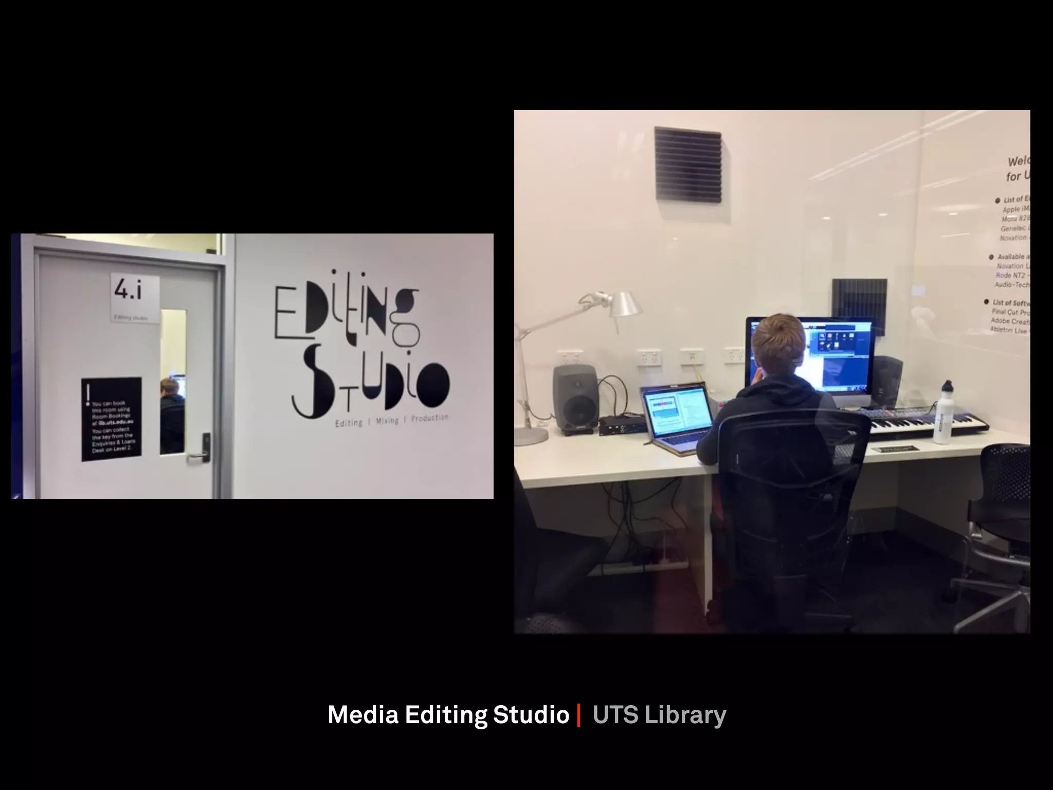 Media Editing Studio | UTS Library
 
