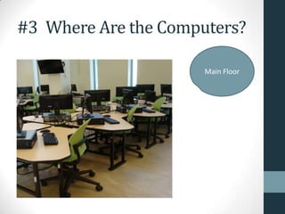 #3 Where Are the Computers?
Main Floor
 