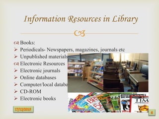 Library Usage and Essentials | PPTX