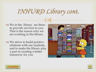 Library Usage and Essentials | PPTX