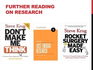 FURTHER READING
ON RESEARCH
 