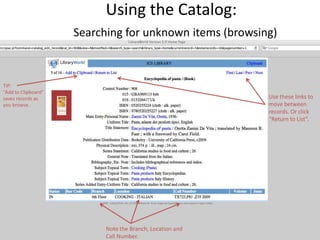 Library World Basic Guide | PPTX