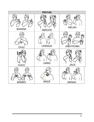 31
FRUTAS
BANANA ABACAXI
MELÃO
CAJU
LARANJA JABUTICABA
COCO
LIMÃO
JACA
MAMÃO MAÇÃ MANGA
 