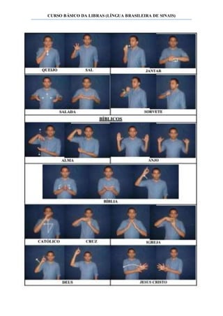 CURSO BÁSICO DA LIBRAS (LÍNGUA BRASILEIRA DE SINAIS)
 