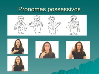 Pronomes possessivos
 