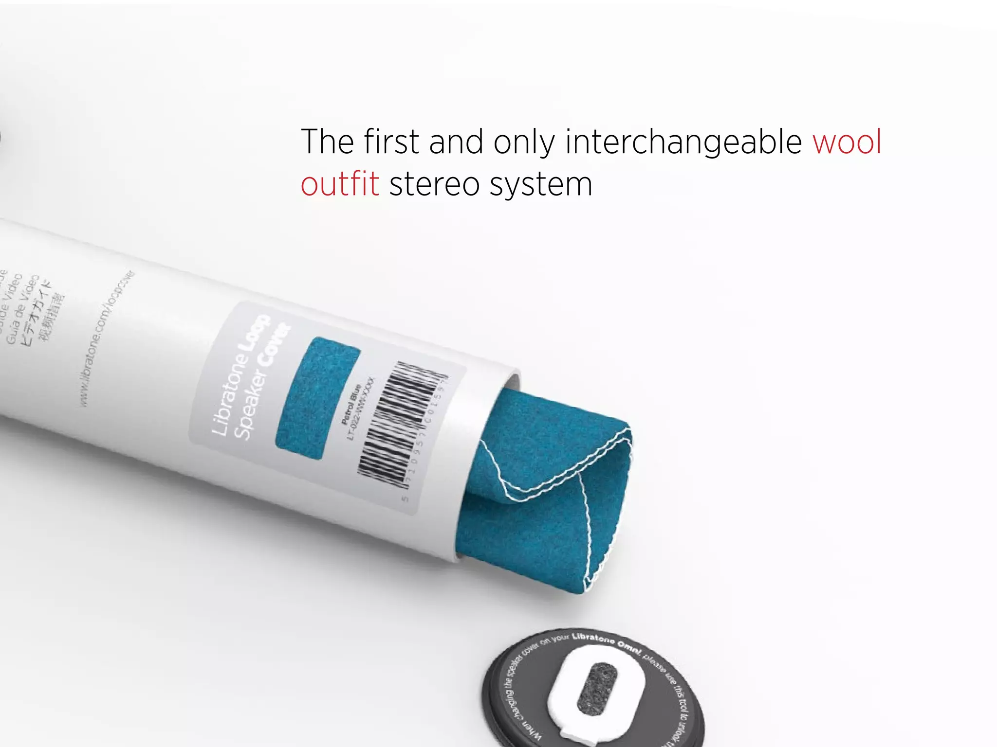 The first and only interchangeable wool
outfit stereo system

 