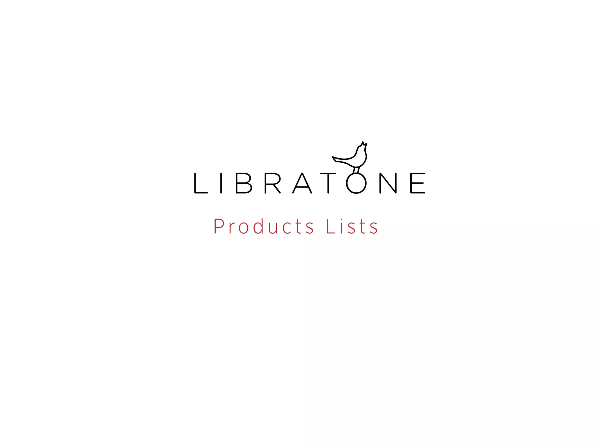 Products Lists

 