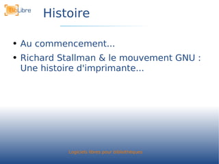 Histoire Au commencement... Richard Stallman & le mouvement GNU : Une histoire d'imprimante... 
