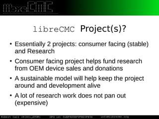 libreCMC : The Libre Embedded GNU/Linux Distro | PPT