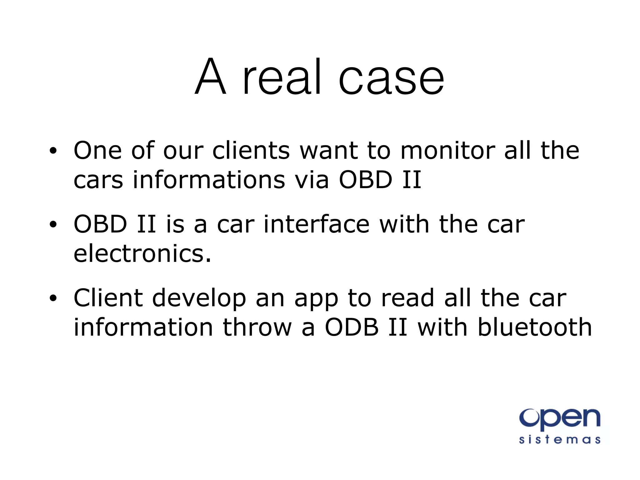 Librecon 2016 bilbao: kappa architecture IoT of the cars | PDF