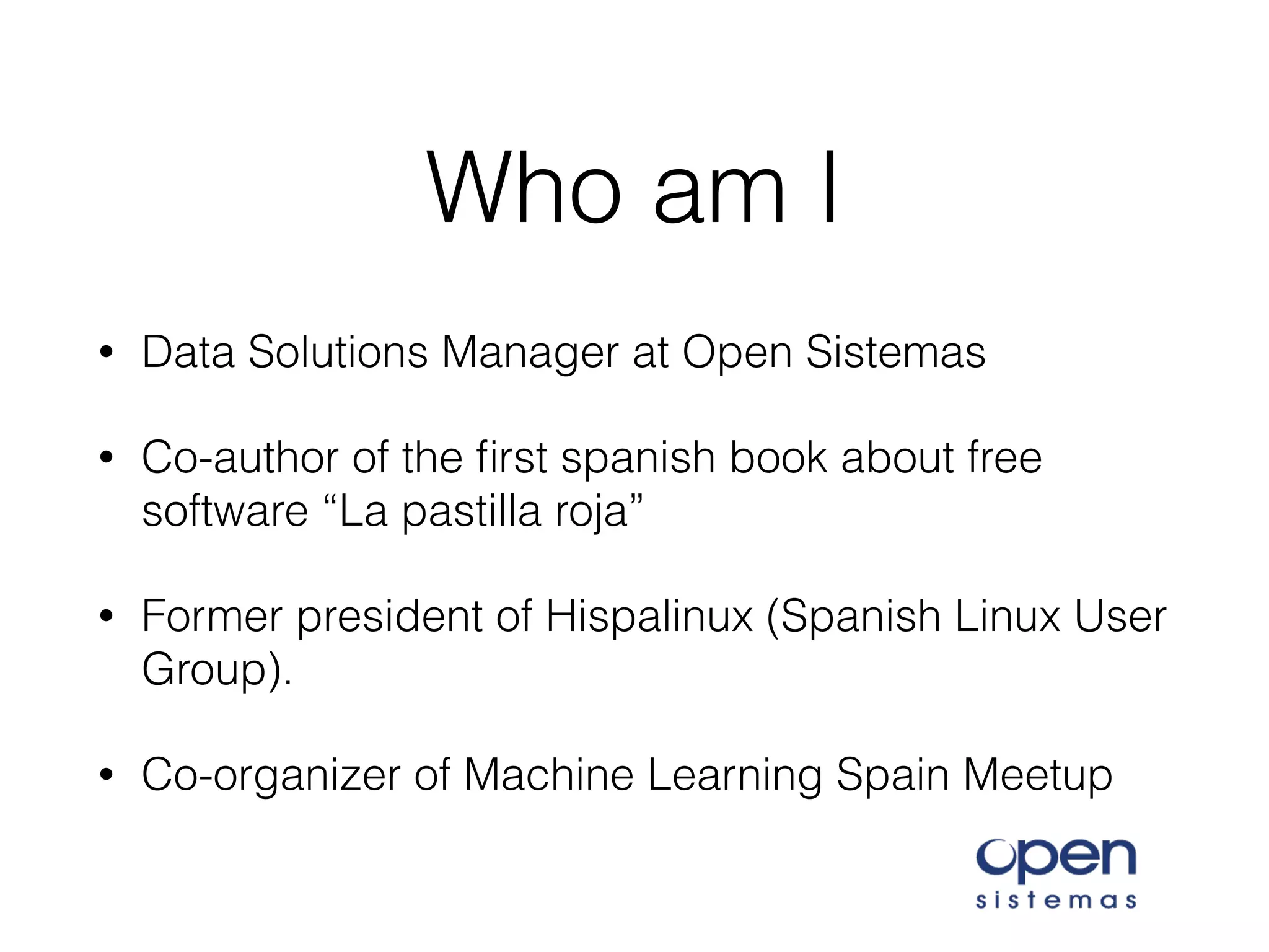Librecon 2016 bilbao: kappa architecture IoT of the cars | PDF
