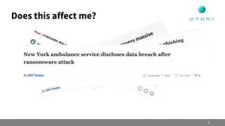 Does this affect me?
7
 