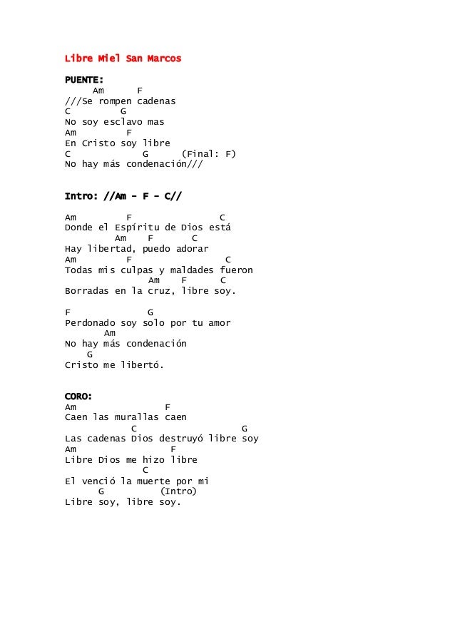 Libre miel san marcos