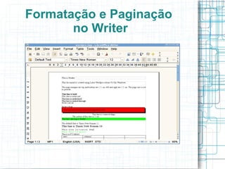 Uma ferramenta de navegação mais útil  para o Writer;  